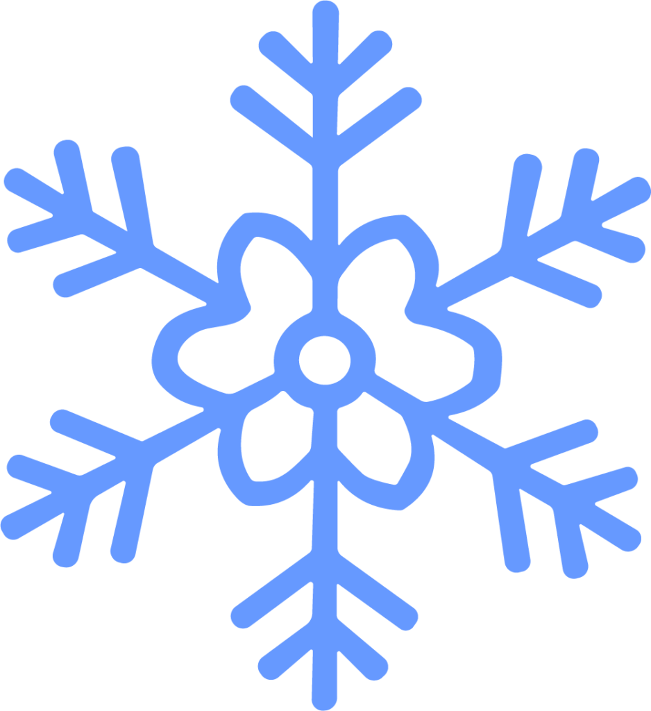 Snowflake SVG Delicate Frost Vector