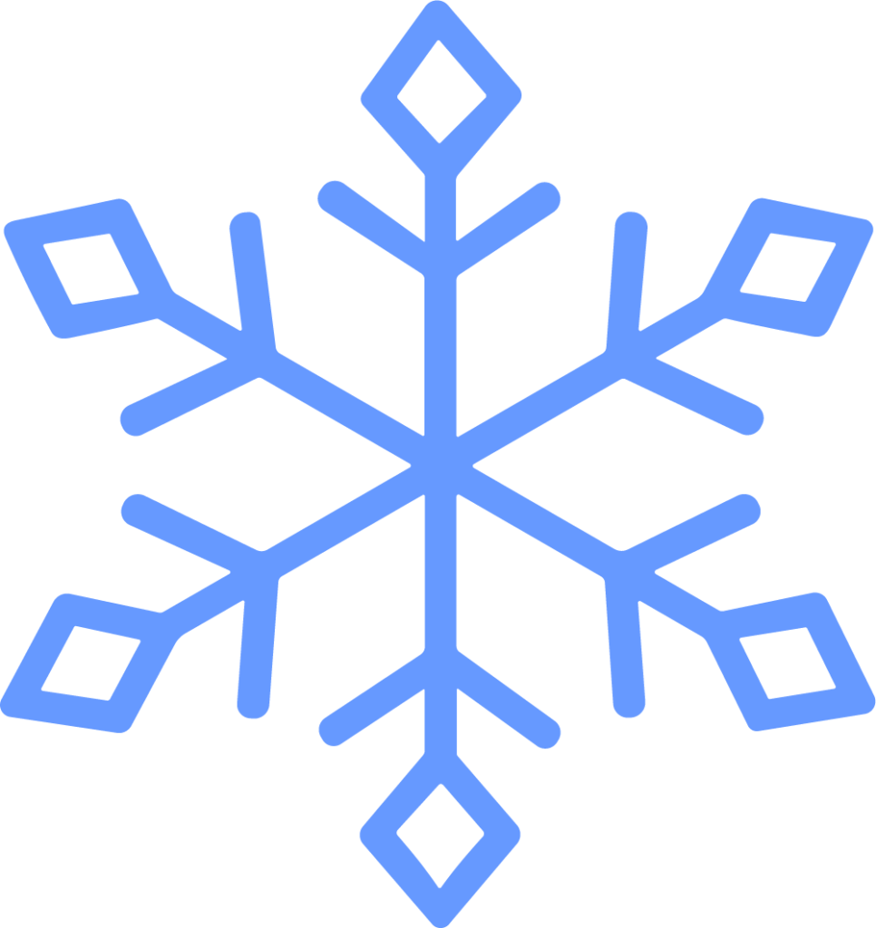 Snowflake SVG Delicate Frost Vector