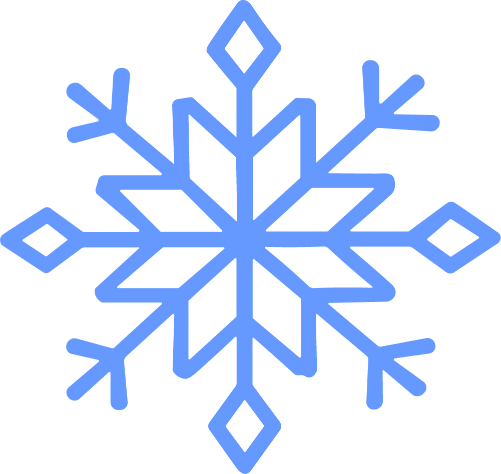 Snowflake SVG Delicate Winter Vector