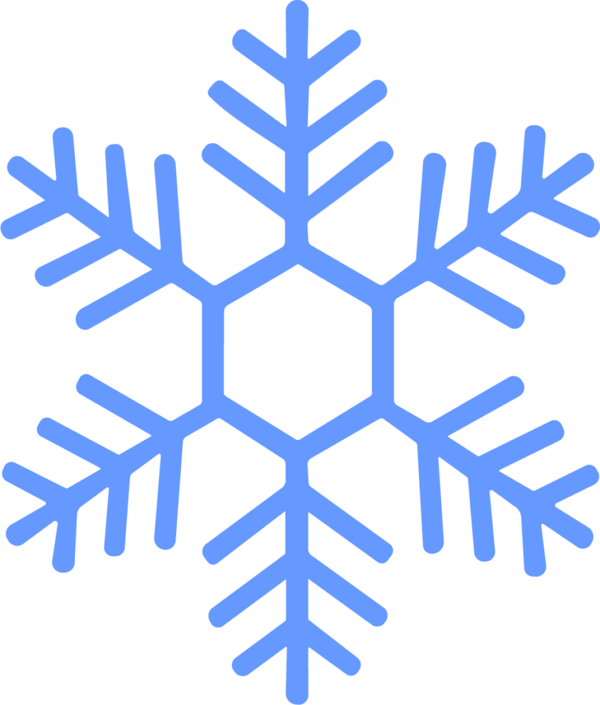 Snowflake SVG Delicate Frost Vector
