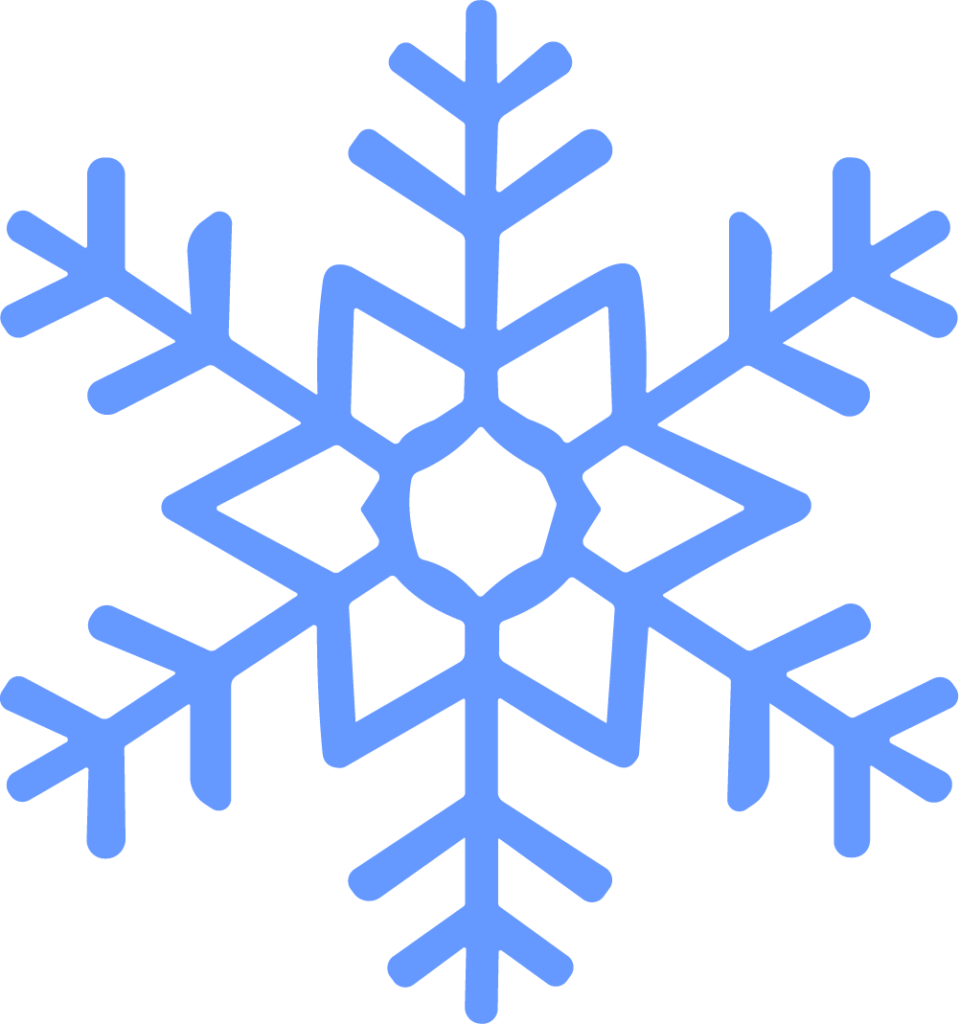 Snowflake SVG Delicate Winter Vector
