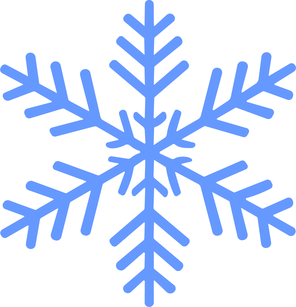 Snowflake SVG Delicate Winter Vector - Image 1