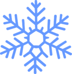Snowflake SVG Crisp Winter Vector