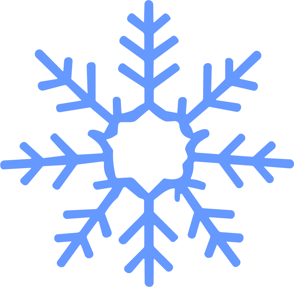 Snowflake SVG Delicate Winter Vector