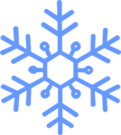 Snowflake SVG Frosty Outline Vector