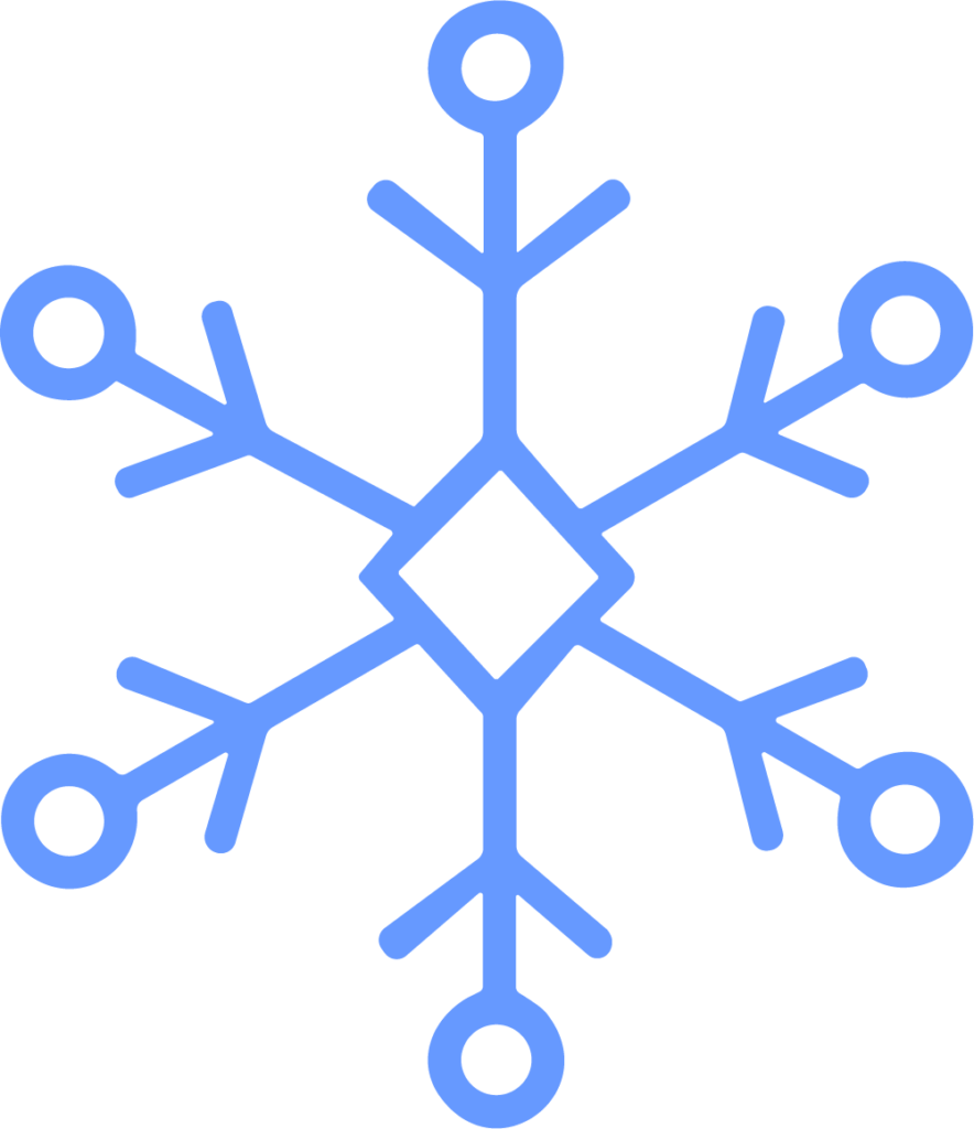 Snowflake SVG Delicate Frost Vector