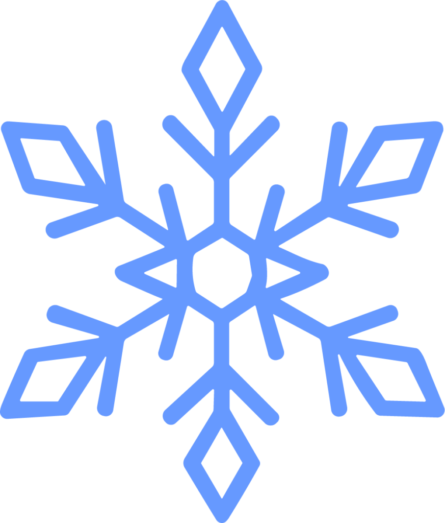 Snowflake SVG Delicate Frost Vector