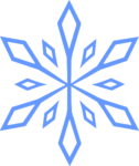 Snowflake SVG Delicate Frost Vector