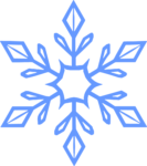 Snowflake SVG Delicate Frost Vector