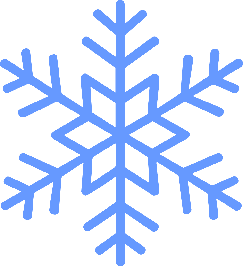 Snowflake SVG Delicate Frost Vector - Image 1