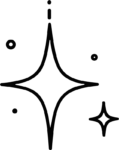 Sparkle Star SVG Twinkling Outline Vector