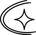Sparkle Star Swoosh SVG Dynamic Motion Vector
