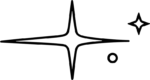 Sparkle Stars SVG Twinkling Outline Vector
