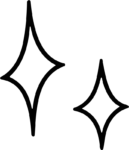 Sparkle Stars SVG Bold Outline Vector