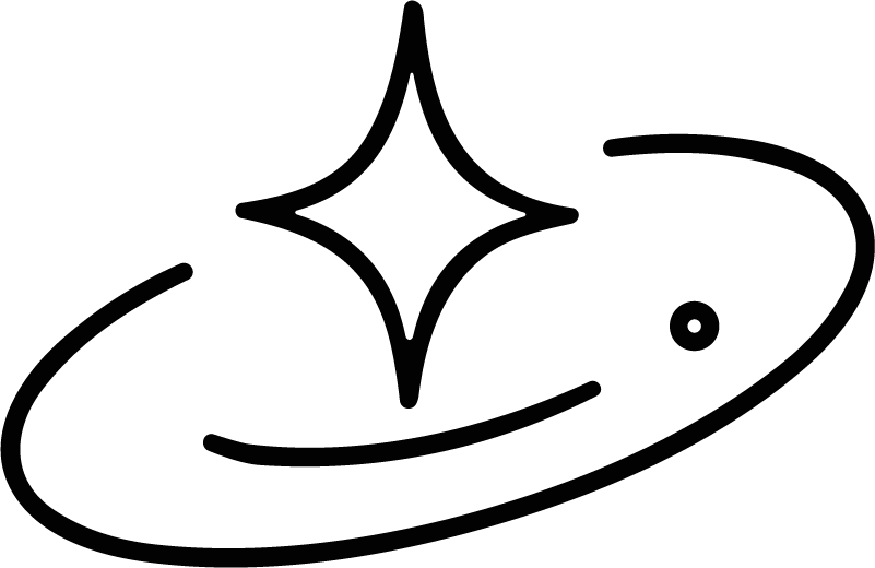 Sparkle Swirl SVG Cosmic Twinkle Vector