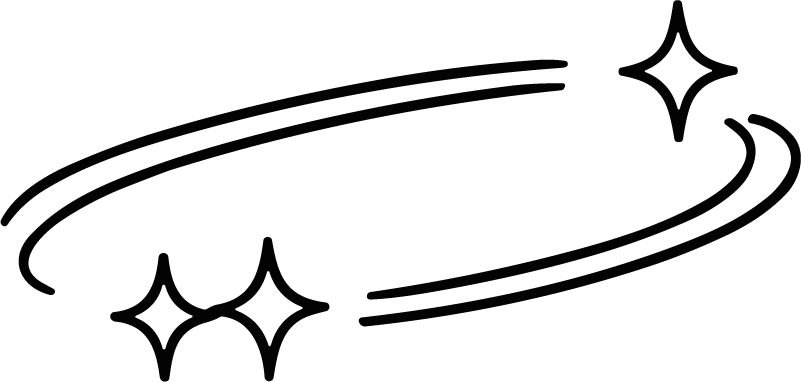 Sparkle Swoosh SVG Twinkling Motion Vector