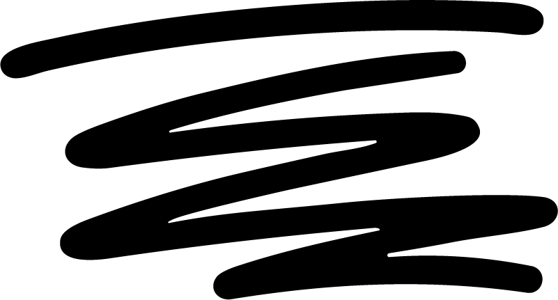 Squiggle Line SVG Bold Freehand Vector