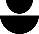 Stacked Semicircles SVG Bold Minimal Vector