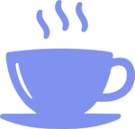 Steaming Teacup SVG Cozy Warmth Vector