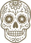 Sugar Skull SVG Floral Calavera Vector