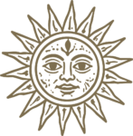 Sun Face SVG Mystic Boho Vector