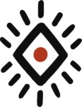 Sunburst Diamond Emblem SVG Radiant Tribal Vector