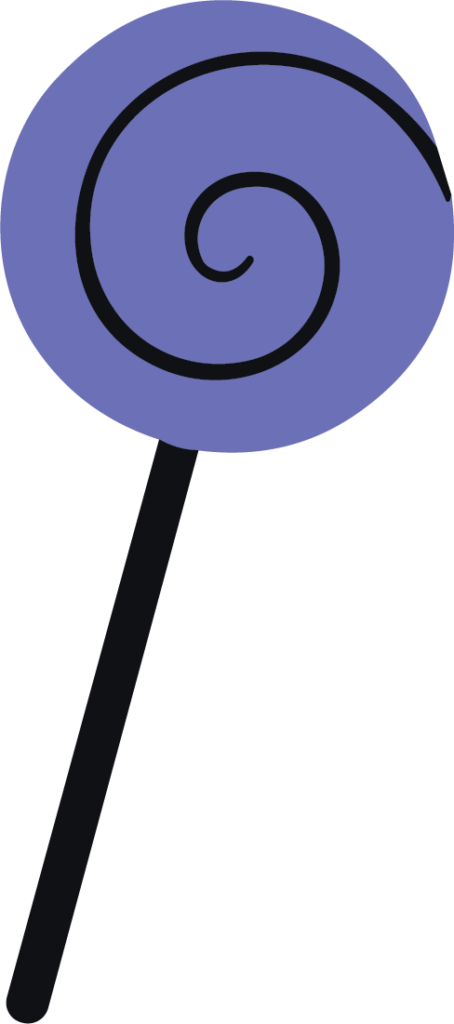 Swirl Lollipop SVG Spiral Candy Vector