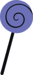 Swirl Lollipop SVG Spiral Candy Vector