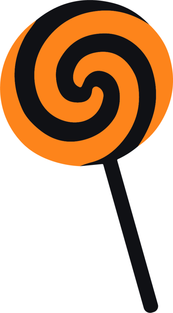 Swirl Lollipop SVG Bold Spiral Vector