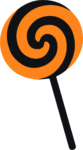 Swirl Lollipop SVG Bold Spiral Vector