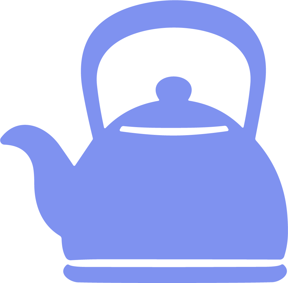 Teapot SVG Simple Flat Vector