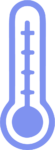 Thermometer SVG Simple Flat Icon Vector