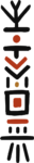 Totem Symbol SVG Tribal Stack Vector