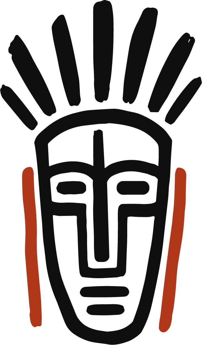 Tribal Mask SVG Bold Ethnic Vector - Image 1