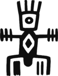 Tribal Totem Figure SVG Ancient Symbolic Vector
