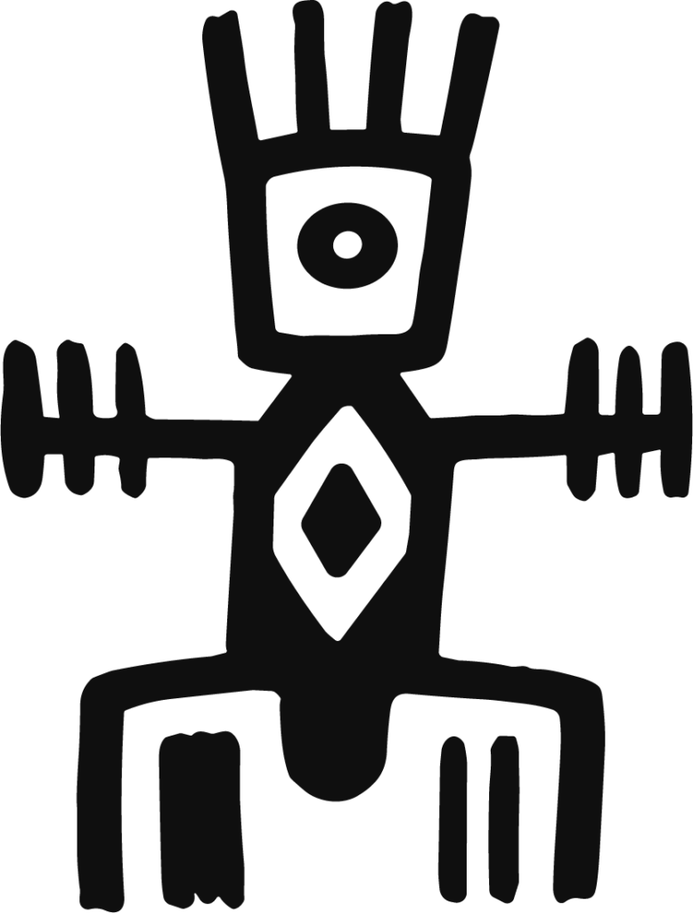 Tribal Totem Figure SVG Ancient Symbolic Vector