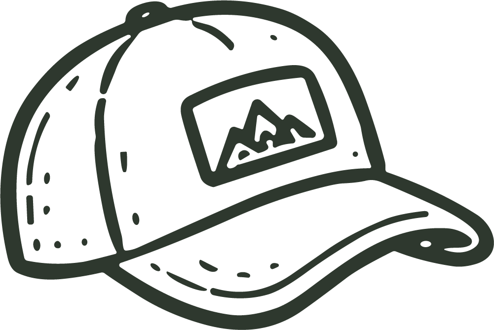 Trucker Cap SVG Rustic Outdoor Vector