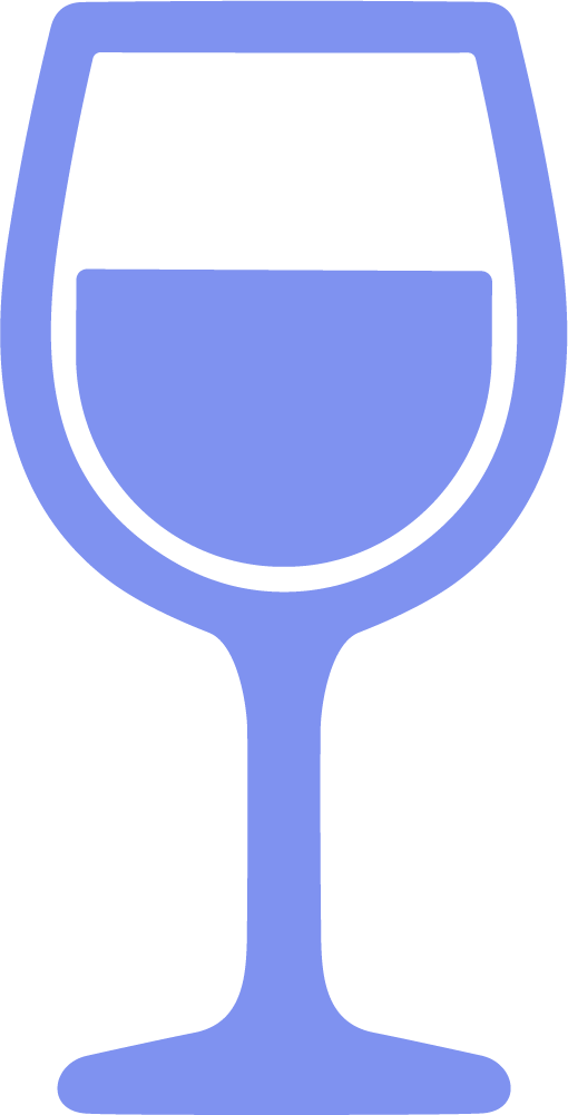 Wine Glass SVG Simple Silhouette Vector
