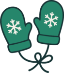 Winter Mittens SVG Cozy Knit Vector