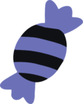 Wrapped Candy SVG Striped Treat Vector