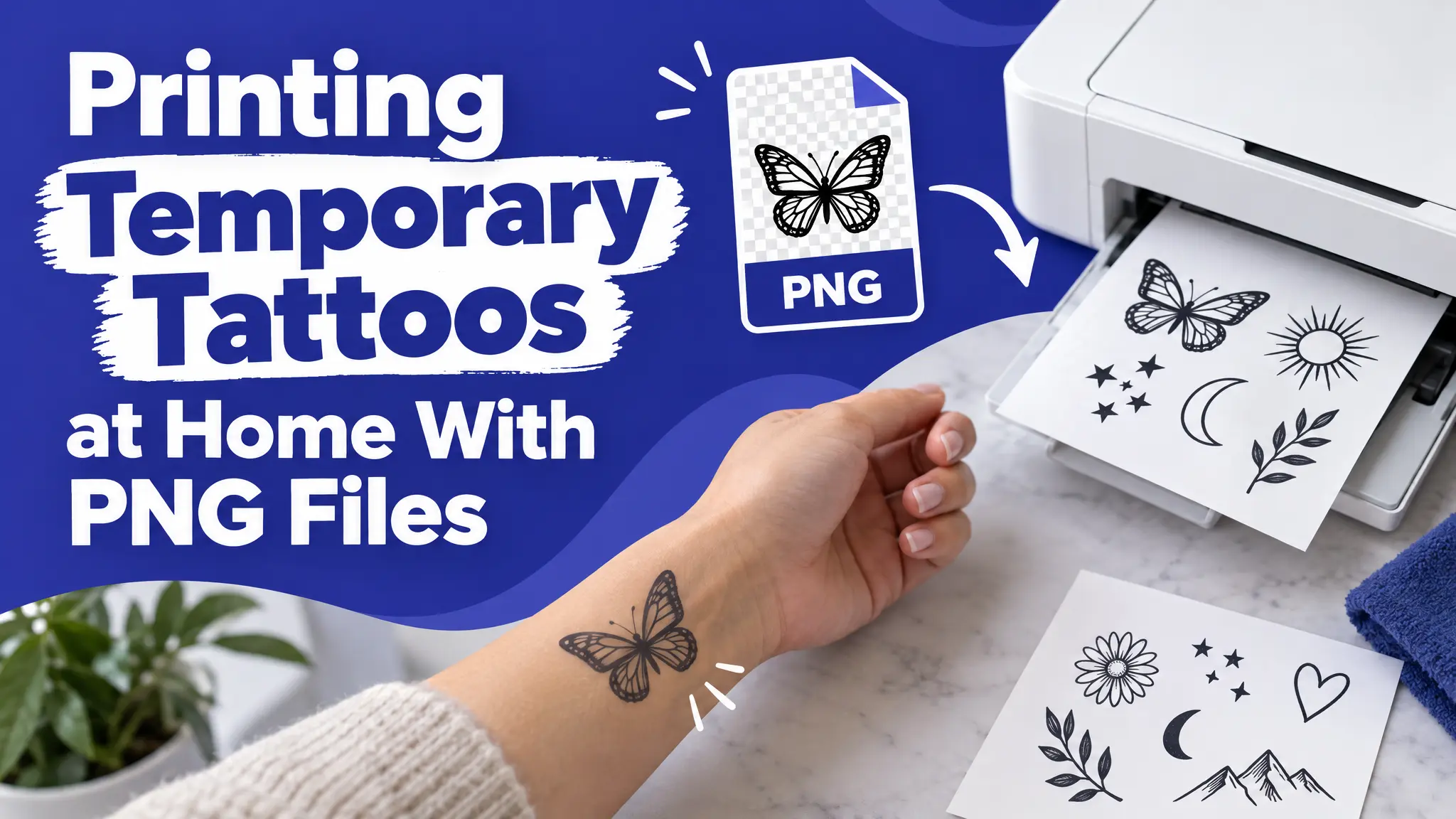 How to Print Temporary Tattoos at Home (Step-by-Step Guide)