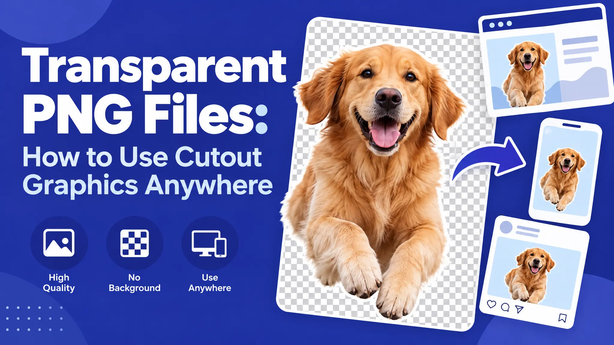 Transparent PNG Files: How to Use Cutout Graphics Anywhere